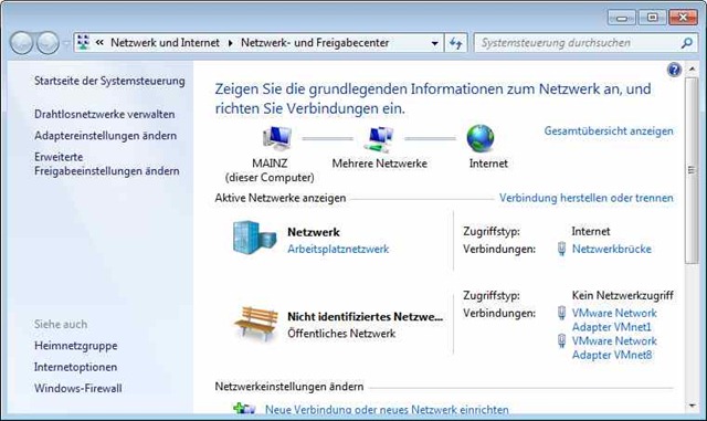 Wlan Vista Nur Lokal