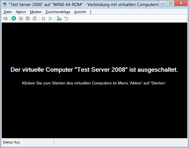 Hyper-V-Gastbetriebssystem-Fenster