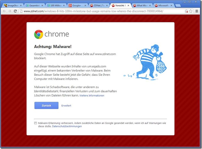 Chrome-Malware-Erkennung