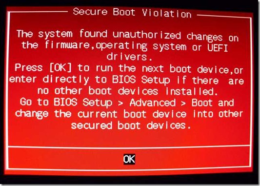 SecureBootViolation