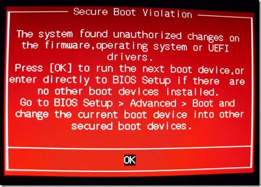 SecureBootViolation