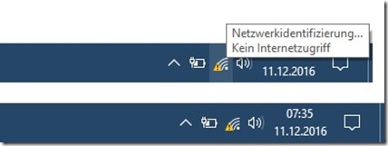 Kein Internetzugriff