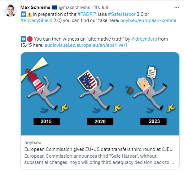 EU-US Data Transfer agreements EU-US Data Transfer agreements