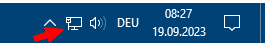 Windows 10: Network Connectivity Status Indicator