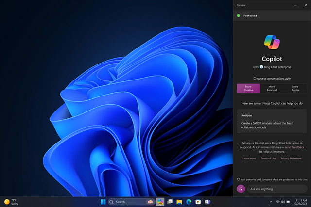 Copilot in Windows 11 23H2