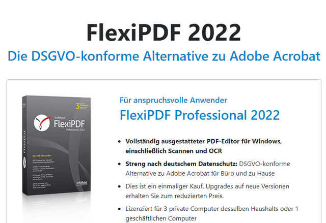 Softmaker FlexiPDF Professional 2022