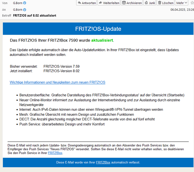 FRITZ!Box-Update