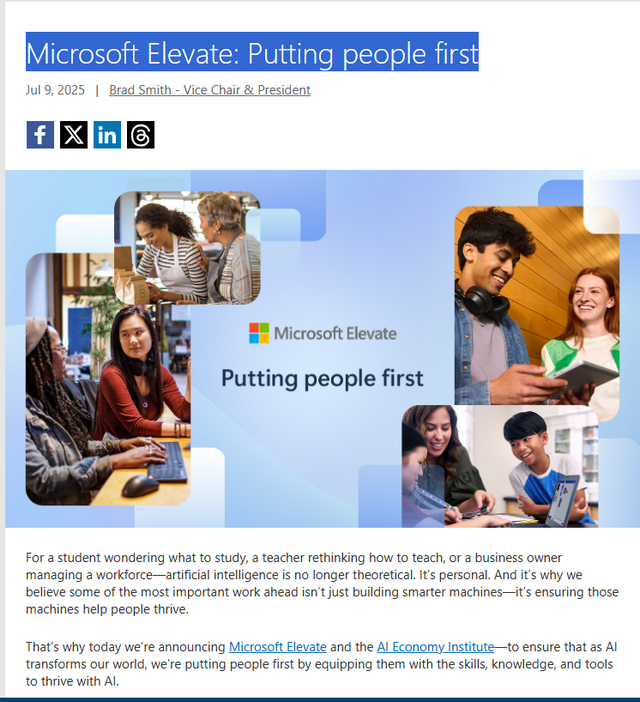 Microsoft Elevate