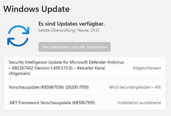 Windows Update (neu)